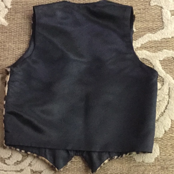 Vintage  Leopard Zipper Vest - Picture 4 of 4